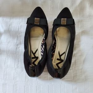Ann Klein Sports Black Flats 7.5